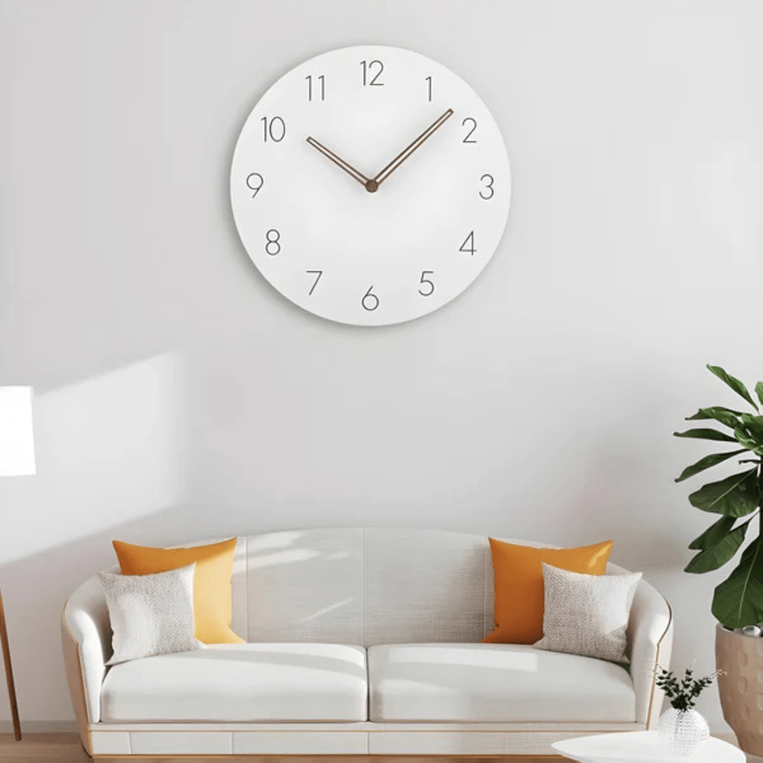 Zenza - Hochwertige Wanduhr für Wohnzimmer & Büros - Givera DE
