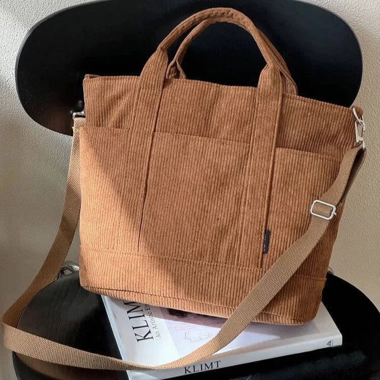 ZipTote - Praktische Schultertasche für Studenten - Givera DE