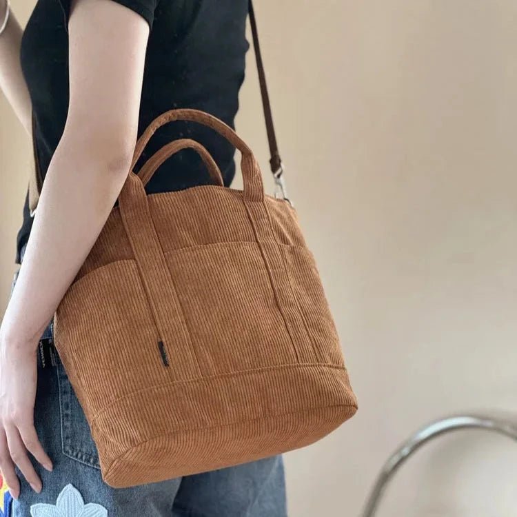 ZipTote - Praktische Schultertasche für Studenten - Givera DE